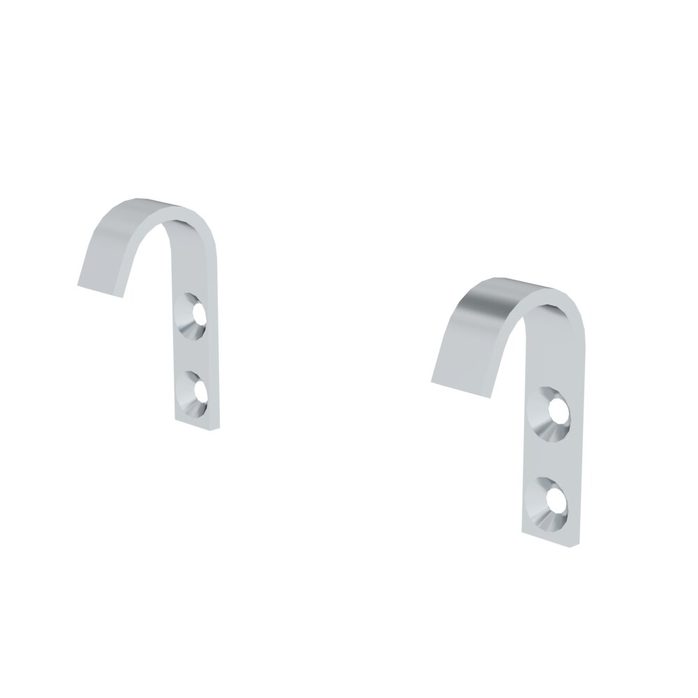 Munkhaken voor trap- en laddersporten voor geleiderails tot ø 36 mm