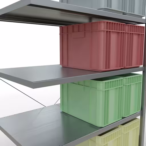 Extra afbeelding van het artikel insteeksysteem opzetplank 2000x1300x800 mm, type 250 kg, verzinkt vanaf opzetplank