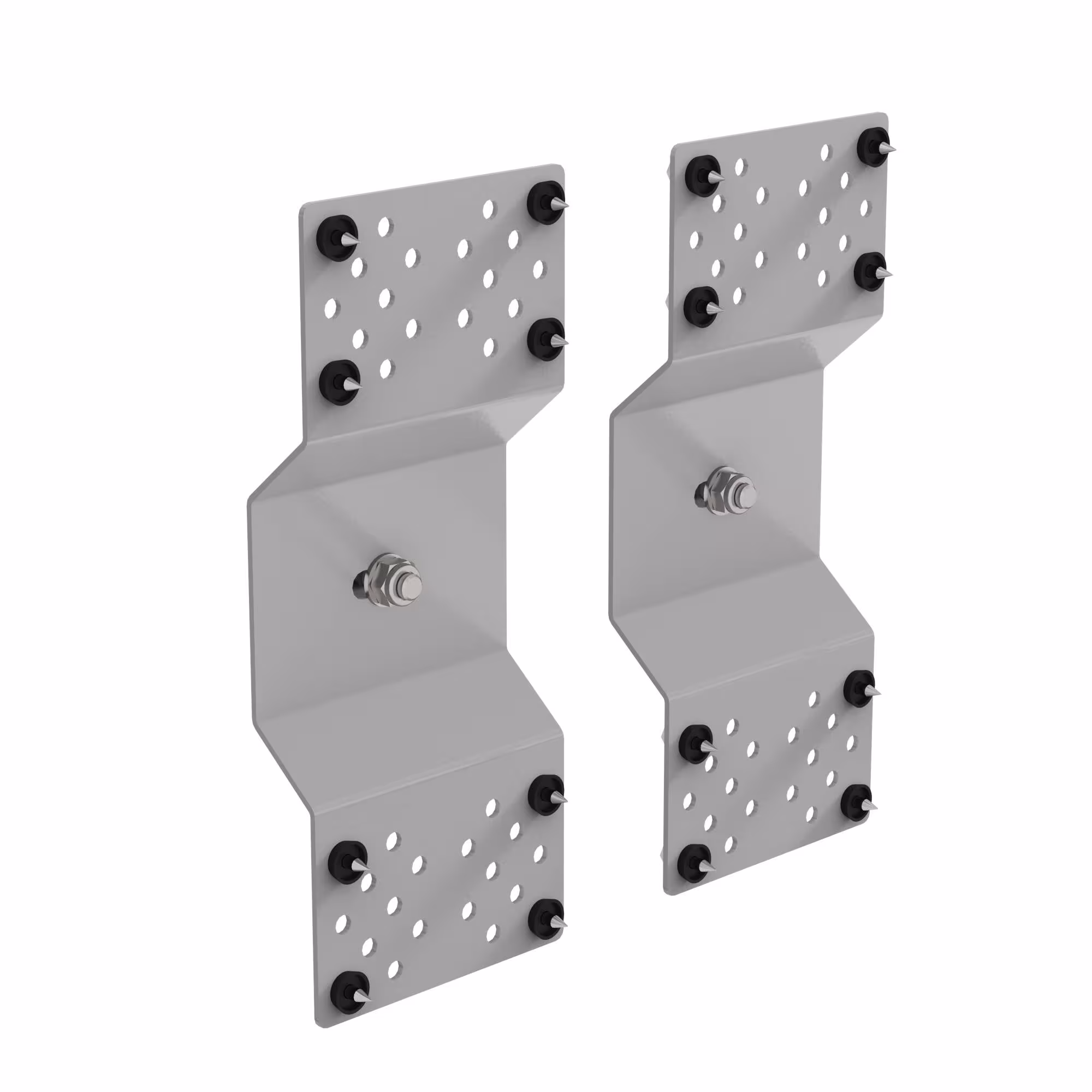 Wandbeugel voor plaatstalen gevels van het merk Munk uit het assortiment verticale ladders & schachtladders