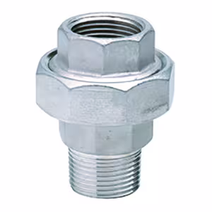 Atusa RVS schroefverbinding vlak IG-AG nr. 331 van het merk Atusa uit de categorie RVS schroefdraadfittingen