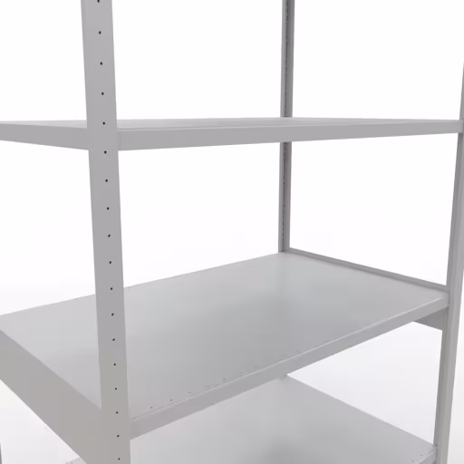 Figuur nr. 14 van het artikel basisplank, legplank, insteeksysteem MULTIplus250, 3000 x 1300 x 800 mm, 7 legborden, lengtestangen, RAL 7035 lichtgrijs uit de insteeksysteem productgroep van Schulte Lagertechnik.