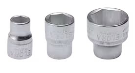 Dopsleutelinzet 3/8", zeskant 871-A 5/16" AF van ELORA Dopsleutelinzet 3/8", zeskant, ELORA-871-A uit de categorie dopsleutelassortiment 3/8" met artikelnr. 0871100172000