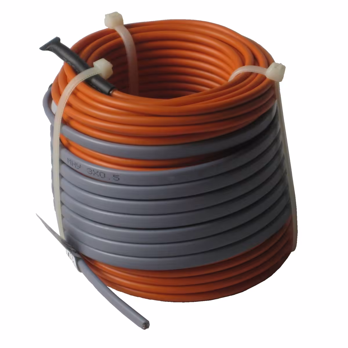 Professionele elektrische vloerverwarming | Set met verwarmingsdraad en controller standaard van HoWaTech uit de categorie elektrische vloerverwarming