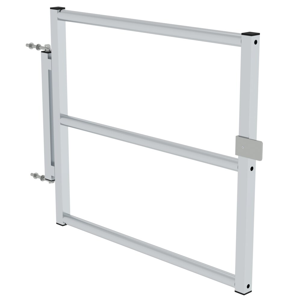 Munk veiligheidsdeur voor platformbreedte 1050 mm van Günzburger Steigtechnik Munk veiligheidshek uit de categorie valbeveiliging, artikelnummer 070737