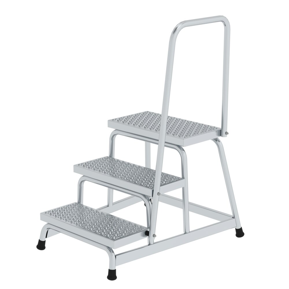 Munk stijf werkplatform R13 met leuning uit de categorie platformtrappen met artikelnummer 051036