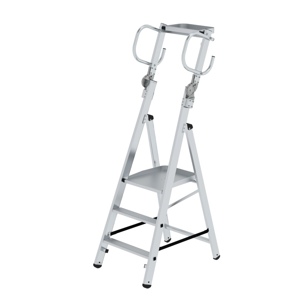 Munk insteekplatformladder met inklapbare handgrepen van Günzburger Steigtechnik Munk insteekbare platformladder uit de categorie platformladders met artikelnummer 052086