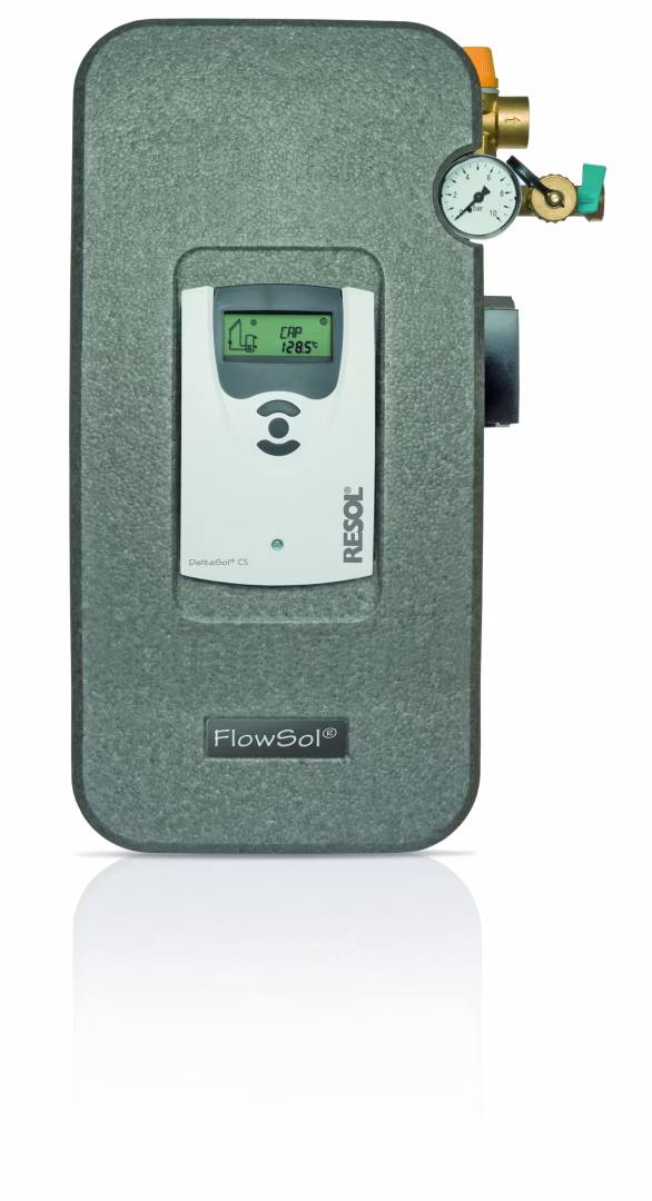 RESOL FlowSol(R) B HE - tweedraads zonnestation, 2-draads zonnestation, art.nr. 29002820
