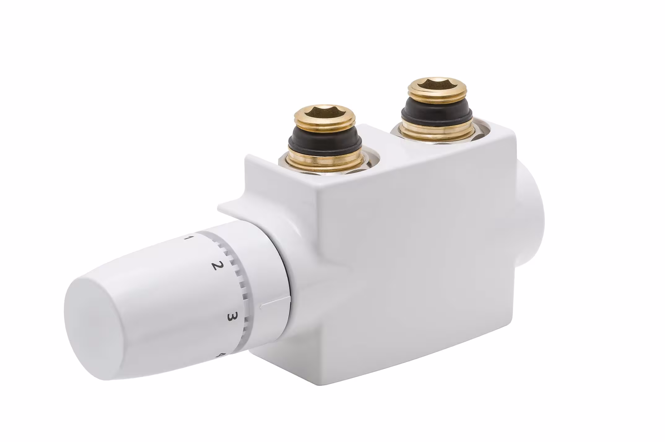 MULTI DESIGN KLEP COCKBLOK SAMI SET WIT van MERT MERT MULTI DESIGN VALVE COCK BLOCK SAMI SET, radiateurmontage & aansluitingen, art.nr. 1000-SAMISET-W