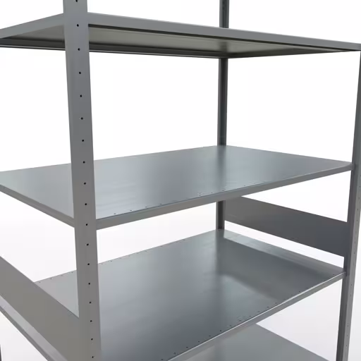 Productafbeelding nr. 6 van het artikel basisrek, legbord-insteeksysteem MULTIplus150, 3000 x 1300 x 800 mm, 7 legborden, verzinkt uit het insteeksysteem-assortiment van Schulte Lagertechnik
