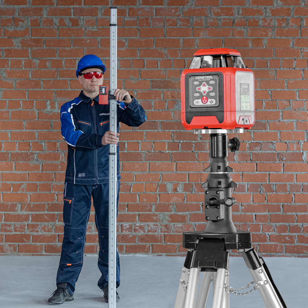 Ohne Text 847787 Horizontale en verticale rotatielaser met RODE laserstraal Easy Roto HVR