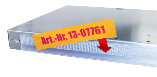 Extra afbeelding bij het artikel Scannerrail 21/18, 1000 mm, transparant, zelfklevend vanaf accessoires