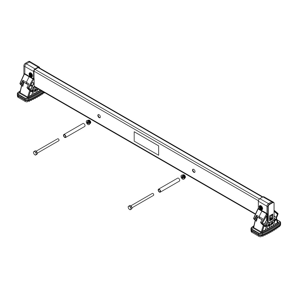 Munk nivello® traverse 120/465/98 van Günzburger Steigtechnik Munk nivello® traverse uit de categorie accessoires en reserveonderdelen voor hoogwerkers met artikelnummer 800151
