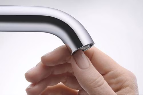 Duravit C.1 monoknop wastafelmengkraan, inbouwuitloop 225 mm, zonder bedieningshendel, chroom Hansgrohe