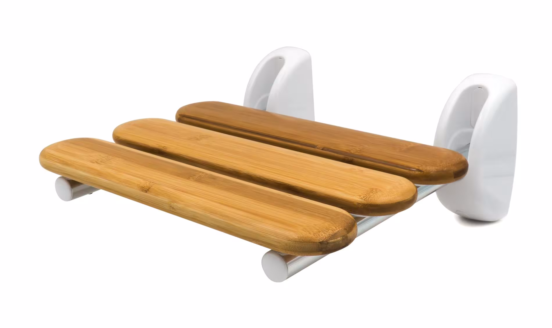 Opklapbaar douchezitje Pro, naturel, bamboe van het merk Ridder uit het assortiment badkamerinrichting & sanitair