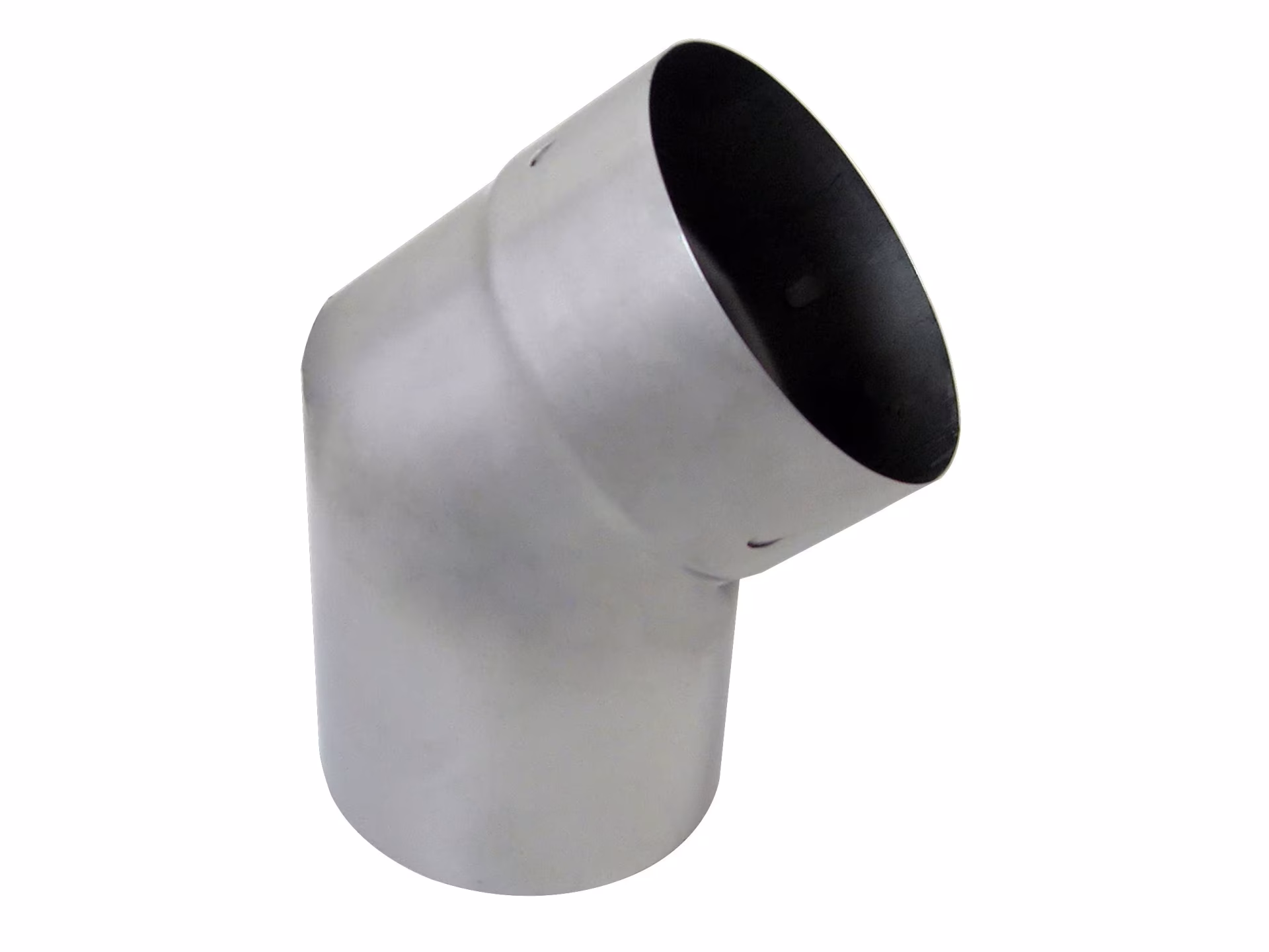 Enkelwandige EW bocht 45° D350 vast uit de categorie RVS uitlaatsysteem enkelwandig met art.nr. 670730