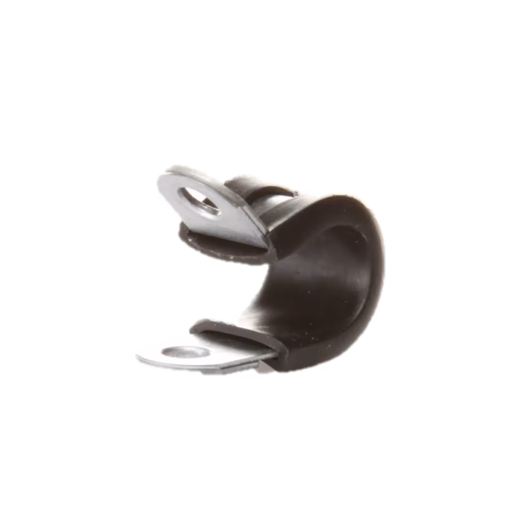 Met rubber beklede buisklemmen 28/20 D1 DIN 3016 W1, breedte 20 mm vanaf RVS Met rubber beklede montageklemmen vorm D1 DIN 3016 materiaal W1, slangklemmen, artikelnr. 8120100028I