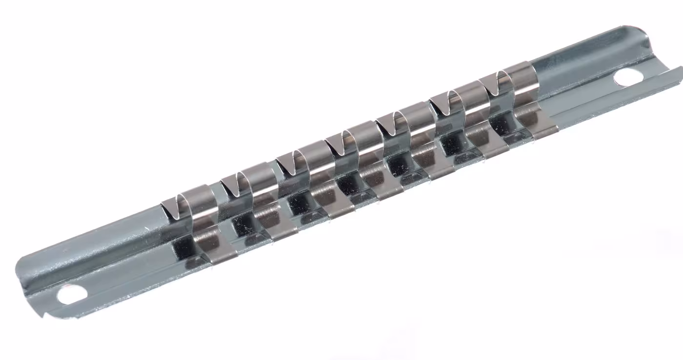 1/2" doppenrail 11 stuks leeg, dopsleutelsets & losse onderdelen, artikelnr. 422000