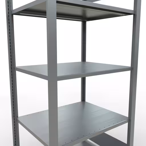 Afbeelding nr. 12 van het artikel, kantoorreksysteem MULTIplus150, 1800 x 750 x 600 mm, 5 legborden, verzinkt, zonder middenaanslag uit de productgroep kantoorrekken van Schulte Lagertechnik
