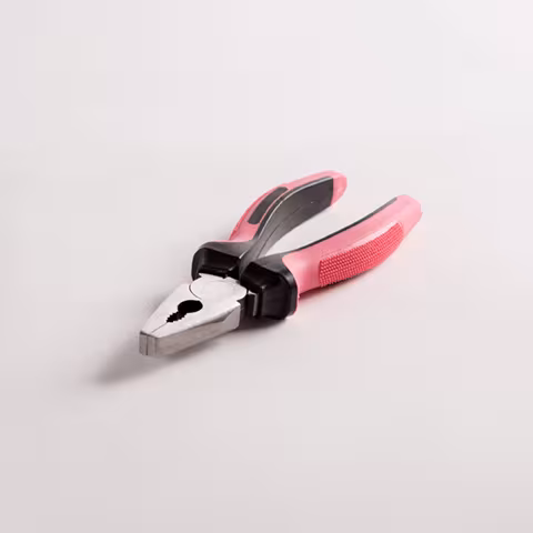 Roze combinatietang van het merk FigoFix uit het assortiment handgereedschappen