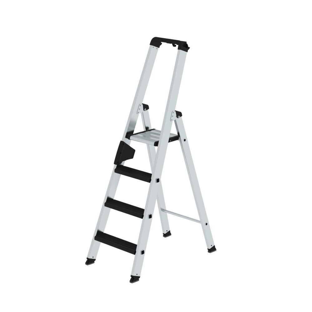 Munk trapladder, enkelzijdige toegang met kliksysteem, uit de categorie trapladders, artikelnummer 042104