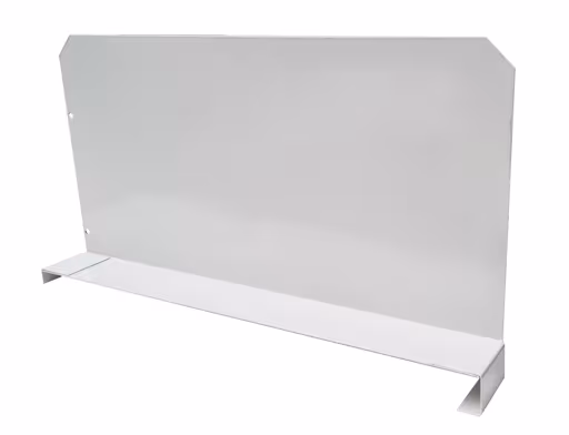 Vakverdeler, 600 x 200 mm (D x H), RAL 7035 lichtgrijs voor MULTIplus85 en MULTIplus150 planken van Schulte Lagertechnik uit het assortiment kantoorrekken