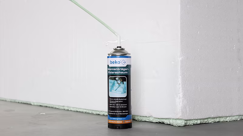 beko badsteun fixatieschuim 400 ml Kann, Spraydose, Zinn