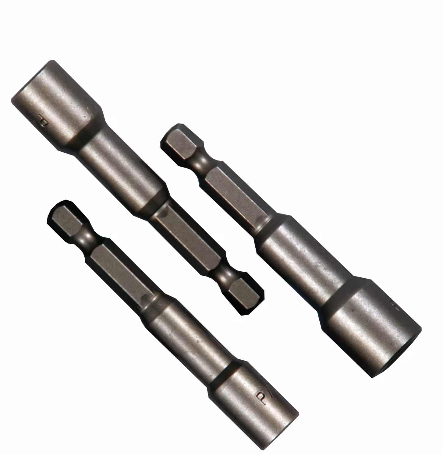 1/4" doppenbitset 3 stuks inch van PROJAHN Set dopsleutelbit-inzetstukken met permanente magneet 6,3 / 1/4" 65 mm 8-delig, dopsleutelsets en losse onderdelen, artikelnr. 3784-92