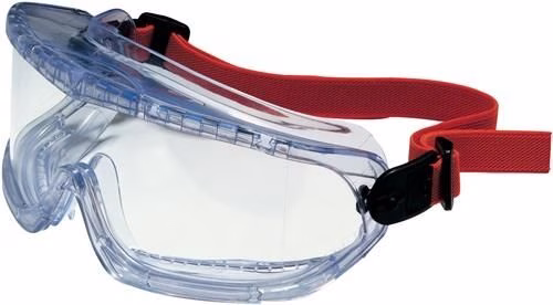 Veiligheidsbril V-MAXX EN 166 met volledig zicht, transparant montuur, transparante PC-lens, HONEYWELL, uit de categorie veiligheidsbrillen, artikelnummer 4000370056