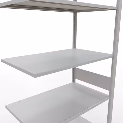 Figuur nr. 14 van het artikel aanbouwrekken, legbordstellingen, insteeksysteem MULTIplus85, 3000 x 1000 x 600 mm, 7 legborden, RAL 7035 lichtgrijs uit de productgroep insteeksysteem van het merk Schulte Lagertechnik.