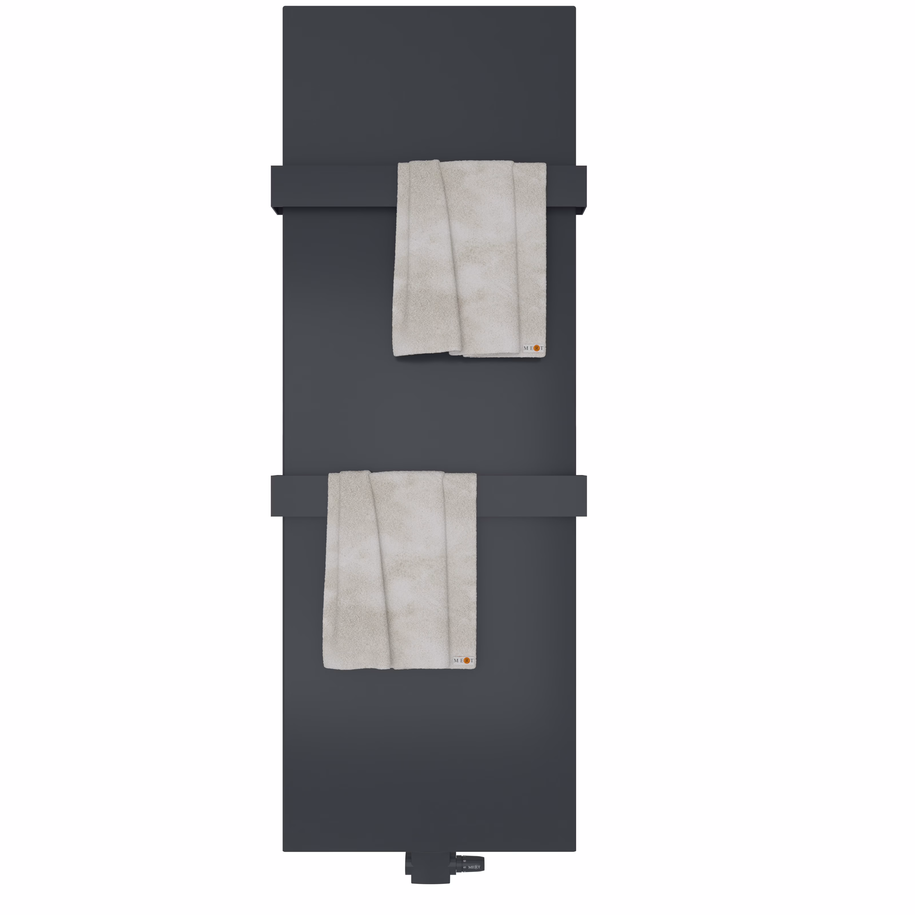 Ohne Text 8537361577916024094 MERT Design Afdekking - Afdekking voor oude badkamerradiatoren van 400x1200 mm, antraciet