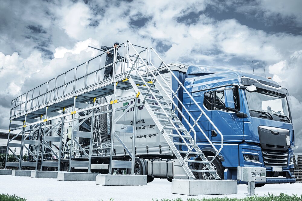 Munk stationair ontdooisysteem module 4 trappen 45°