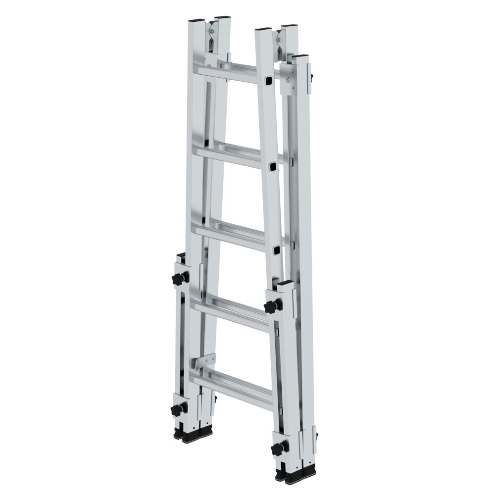 Produktbild (Abb. Ähnlich) 3811541 Munk trapladder met sporten voor gebruik op trappen 2x5 sporten