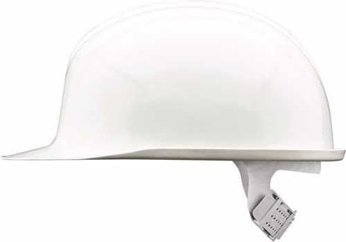 INAP-PCG signaalwitte hittebeschermende helm van polycarbonaat EN 397 EN 50365 VOSS uit de categorie beschermende helmen en vizieren met artikelnummer 4701030322