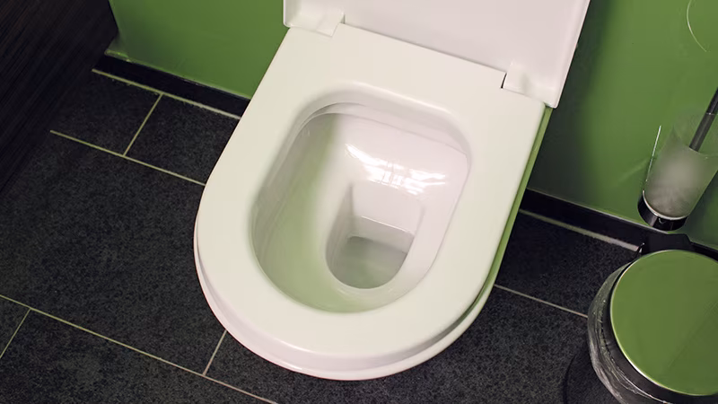 TecLine urineaanslagverwijderaar en toiletreiniger, gebruiksklare fles van 1 liter Drinnen, Badezimmer, Zimmer, Toilette, Tasse