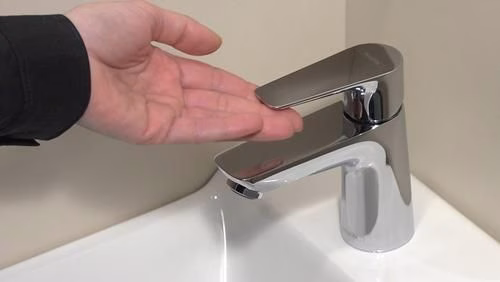 Hansgrohe TALIS E 80 monoknop wastafelmengkraan met waste 15 mm diameter en G 1 1/4" Baduitloop chroom