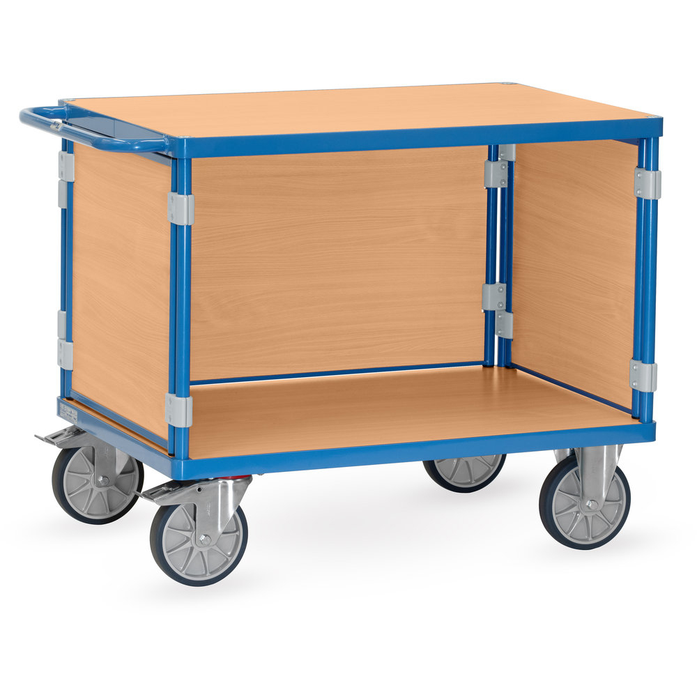 Tafelwagen 3496 - met 3 wanden, breedte 600 mm, lengte 600 mm, van het merk Fetra Tafelwagen - met 3 wanden uit de categorie tafelwagens met artikelnummer 3496