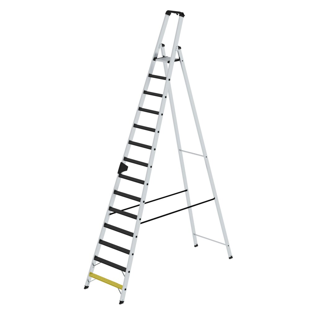 Munk enkelzijdige trapladder met clip-trede R13 uit de categorie trapladders, artikelnummer 041634