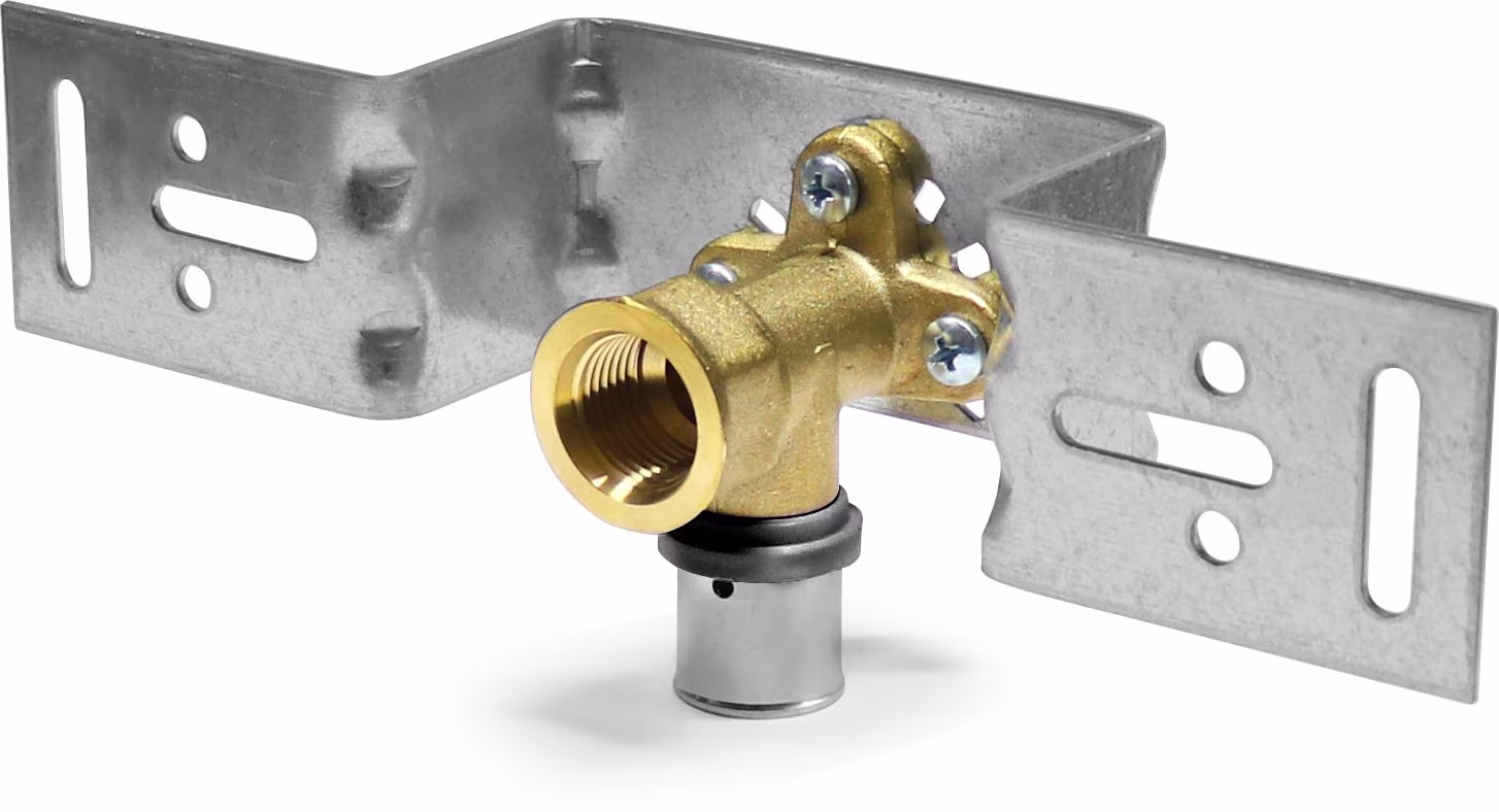 Pipetec Press wandbeugelset / wandbeugel gemonteerd op montageplaat uit de categorie Gereedschap & Accessoires met het artikelnummer PFWWSETKU16