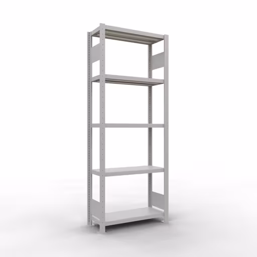 Figuur nr. 9 van het artikel basisplank, legbord, insteeksysteem MULTIplus250, 2000 x 750 x 300 mm, 5 legborden, RAL 7035 lichtgrijs uit de productgroep insteeksysteem van het merk Schulte Lagertechnik.