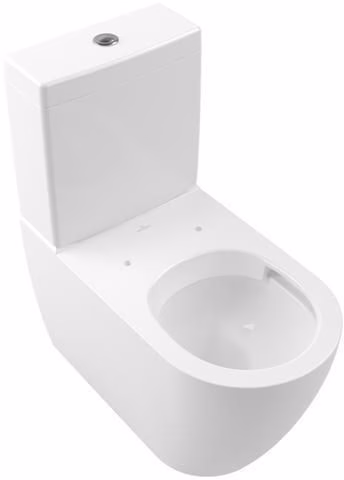 VILLEROY & BOCH randloos toilet met diepe spoeling voor Subway 2.0 combinatie, ovaal, 370x700mm, Alpine White, uit de categorie vrijstaande toiletten met artikelnummer 6000632420