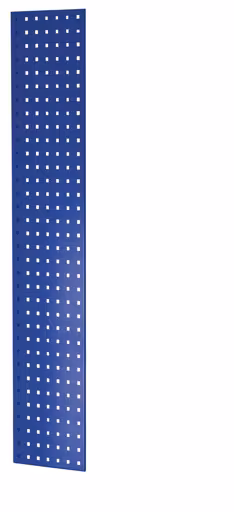 Andere weergave van het artikel geperforeerde zijwand, 90 x 1300 x 300 mm (H x D), RAL 5010 gentiaanblauw uit de categorie steeksysteem