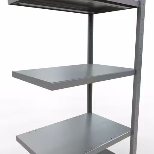 Figuur nr. 10 van het artikel aanbouwrekken, legbordstellingen, insteeksysteem MULTIplus250, 2000 x 750 x 500 mm, 5 legborden, verzinkt uit de productgroep insteeksysteem van het merk Schulte Lagertechnik.