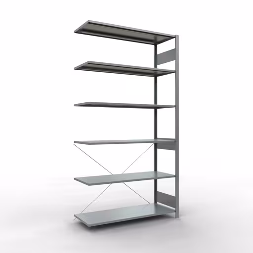Insteeksysteem opzetplank 2500x1300x500 mm, type 150 kg, verzinkt van Schulte Lagertechnik met het artikelnr. 12756-130