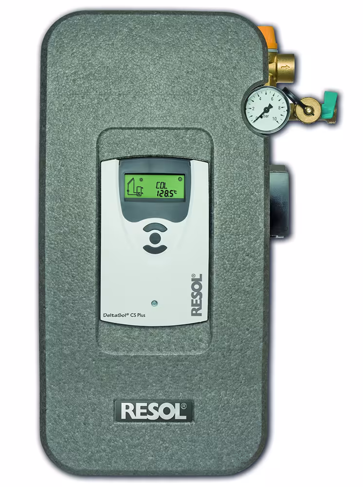 RESOL FlowSol(R) B HE - tweestrengs zonnestation van het merk Resol uit de categorie 2-strengs zonnestation