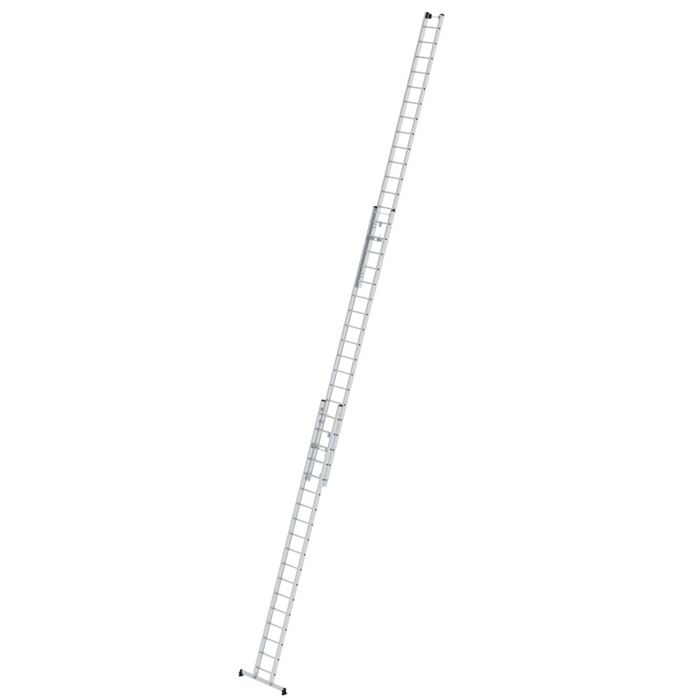 Munk 3-delige touwladder met Nivello® dwarsbalk uit de categorie uitschuifladders, touwladders met artikelnummer 022418