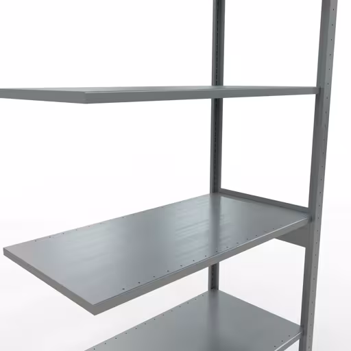 Afbeelding nr. 15 van het artikel aanbouwrekken, legbordstellingen, insteeksysteem MULTIplus85, 2500 x 1000 x 500 mm, 6 legborden, verzinkt uit de productgroep insteeksysteem van het merk Schulte Lagertechnik