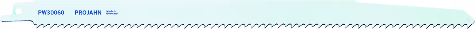 Reciprozaagblad PW30060 HCS 300x6,0mm VE5 van PROJAHN Reciprozaagbladen hout/metaal PW30060, reciprozaagblad, art.nr. 64111