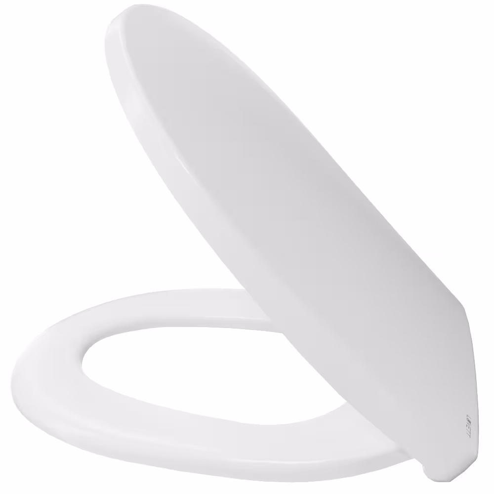 Figuur nr. 9 van het artikel toiletbril C100 wit ovaal met softclose-mechanisme (universele pasvorm) uit de productgroep badkamerinrichting & sanitair van het merk LUVETT