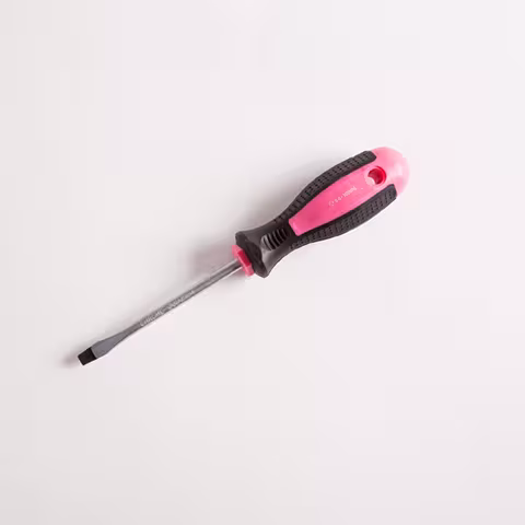 Figofix roze gleufschroevendraaier, Figofix roze handgereedschap, art.nr. 165315