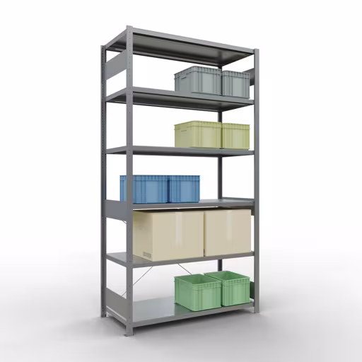 Figuur nr. 9 van het artikel insteeksysteem basisplank 2500x1300x600 mm, type 250 kg, verzinkt uit de productgroep insteeksysteem van het merk Schulte Lagertechnik.